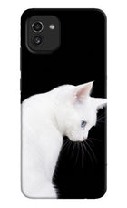 Snow Gaze Samsung A03 Hard Case Back Cover by Casekaro