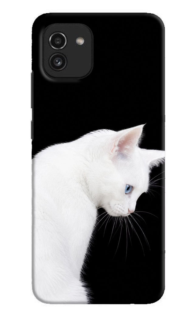 Snow Gaze Samsung A03 Hard Case Back Cover by Casekaro