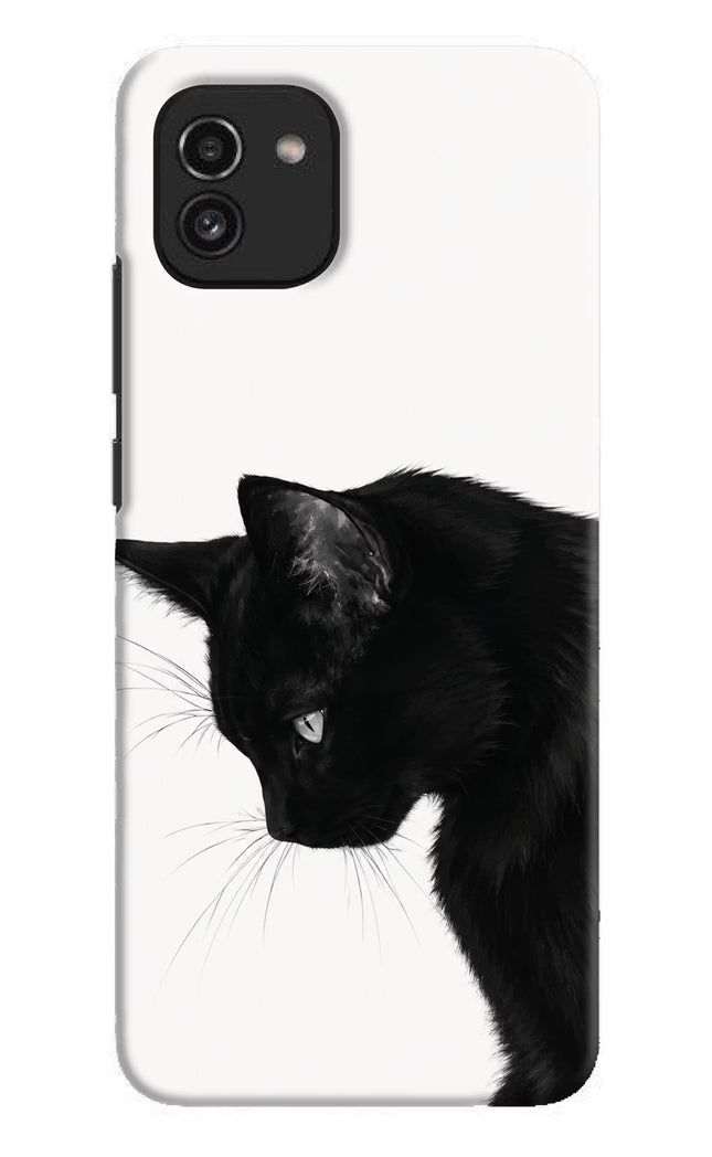 Shadow Gaze Samsung A03 Hard Case Back Cover by Casekaro