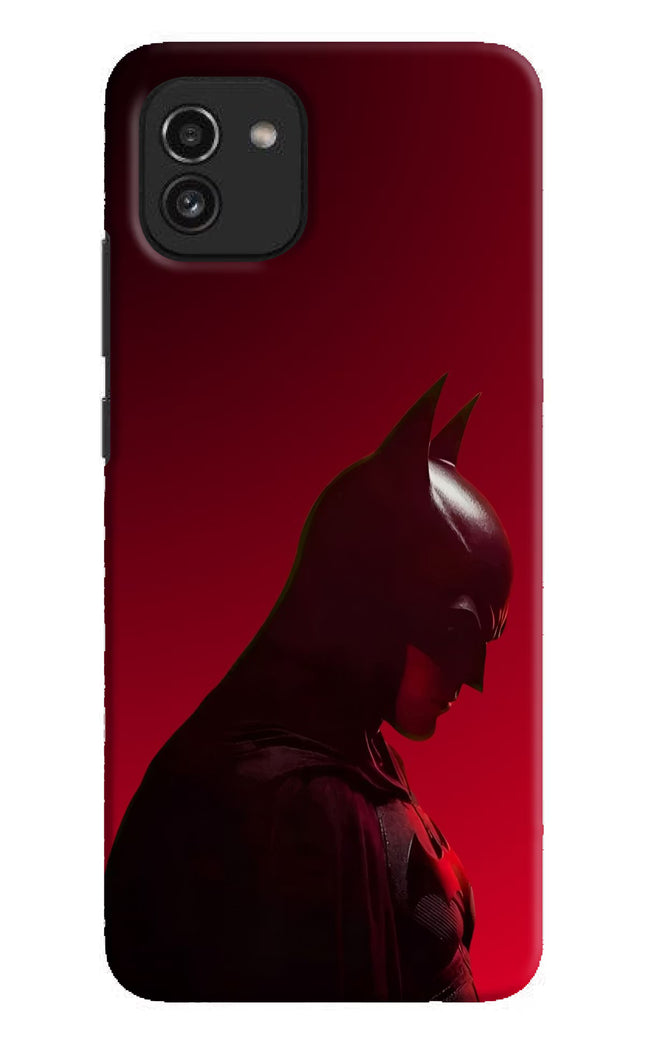 Dark Knight Samsung A03 Hard Case Back Cover by Casekaro