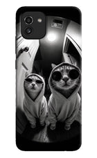Hood Cats Samsung A03 Hard Case Back Cover by Casekaro