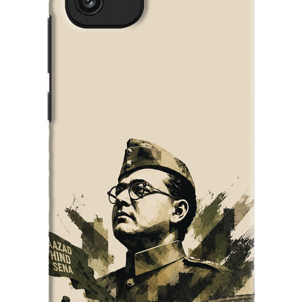 Netaji Rising Samsung A03 Hard Case Back Cover by Casekaro