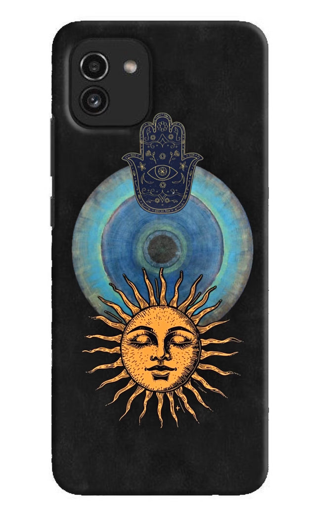 Divine Sun Samsung A03 Hard Case Back Cover by Casekaro