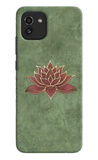 Lotus Grace Samsung A03 Back Cover