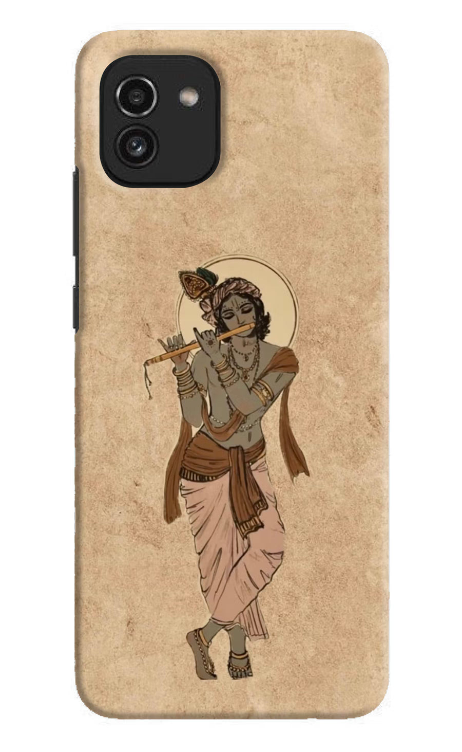 Krishna Samsung A03 Back Cover, Hard case