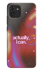Pink Aura Samsung A03 Back Cover