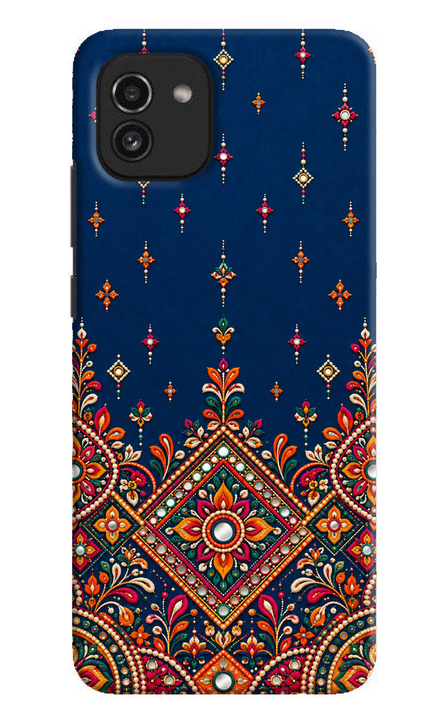 Neel Noor Samsung A03 Hard Case Back Cover by Casekaro