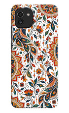 White Mayura Samsung A03 Back Cover