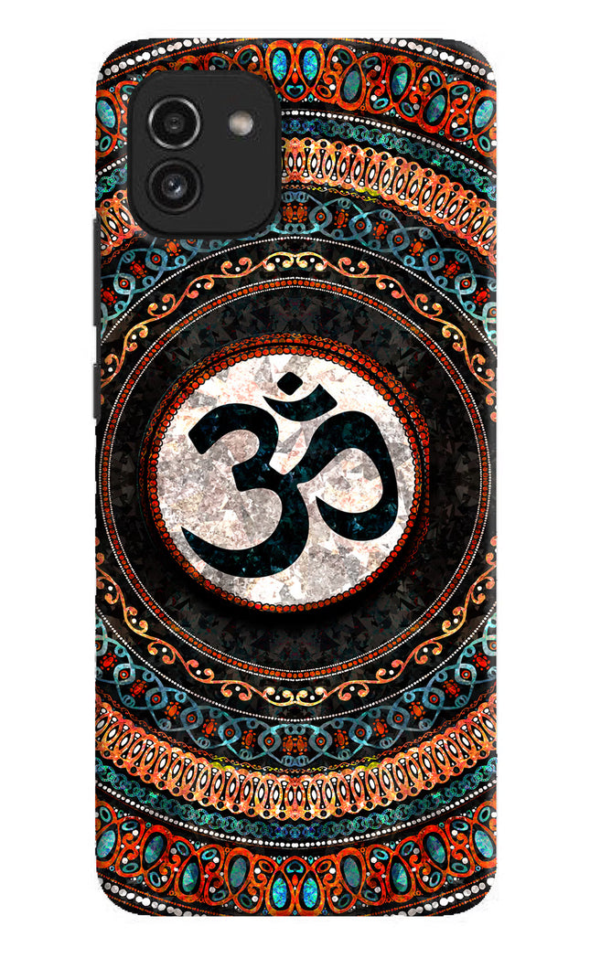 Om Culture Samsung A03 Pop Case by Casekaro