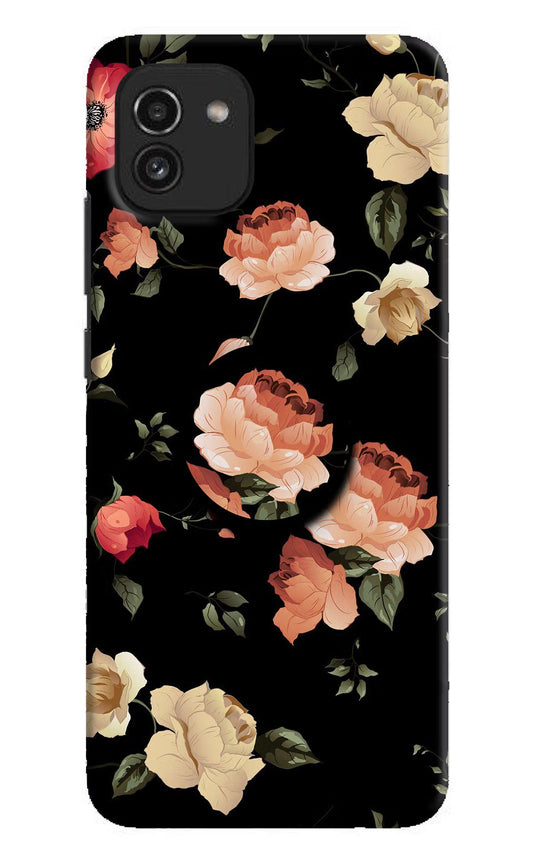 Flowers Samsung A03 Pop Case by Casekaro