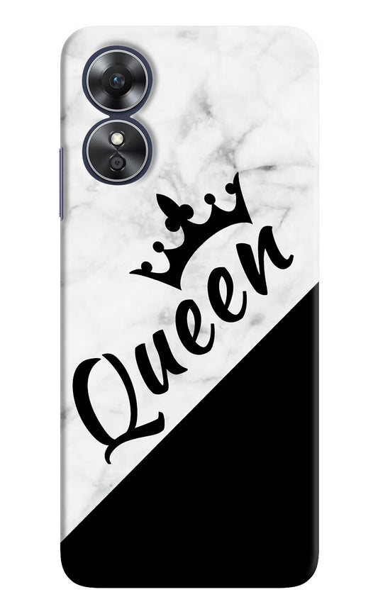 Queen Oppo A17 Hard Case Back Cover by Casekaro