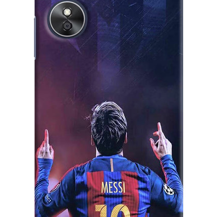 Messi Oppo A17 Hard Case Back Cover by Casekaro