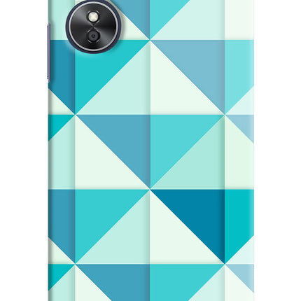 Abstract Oppo A17 Hard Case Back Cover by Casekaro