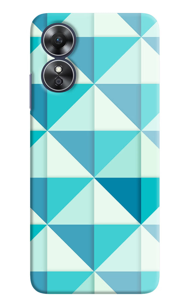 Abstract Oppo A17 Hard Case Back Cover by Casekaro