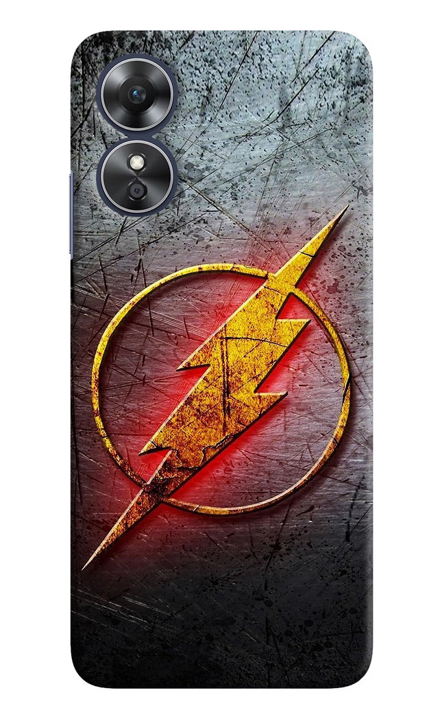 Flash Oppo A17 Hard Case Back Cover by Casekaro