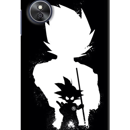 Goku Shadow Oppo A17 Hard Case Back Cover by Casekaro