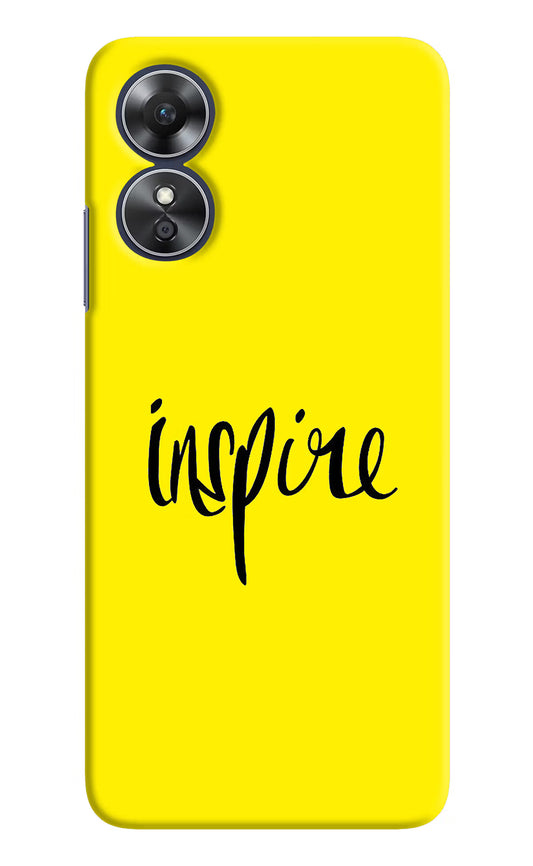 Inspire Oppo A17 Hard Case Back Cover by Casekaro