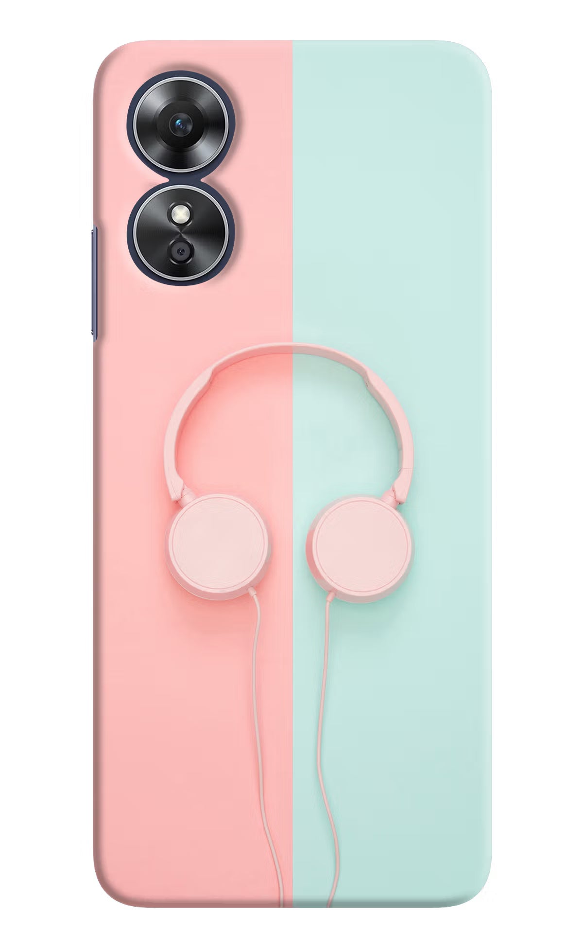 Music Lover Oppo A17 Hard Case Back Cover by Casekaro