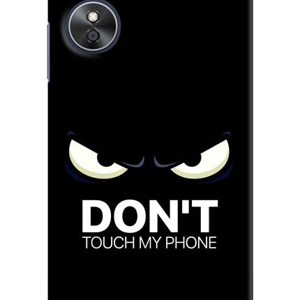 Don'T Touch My Phone Oppo A17 Hard Case Back Cover by Casekaro