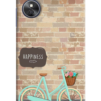 Happiness Artwork Oppo A17 Hard Case Back Cover by Casekaro