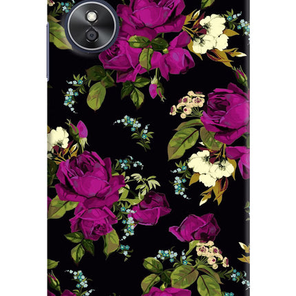 Flowers Oppo A17 Hard Case Back Cover by Casekaro