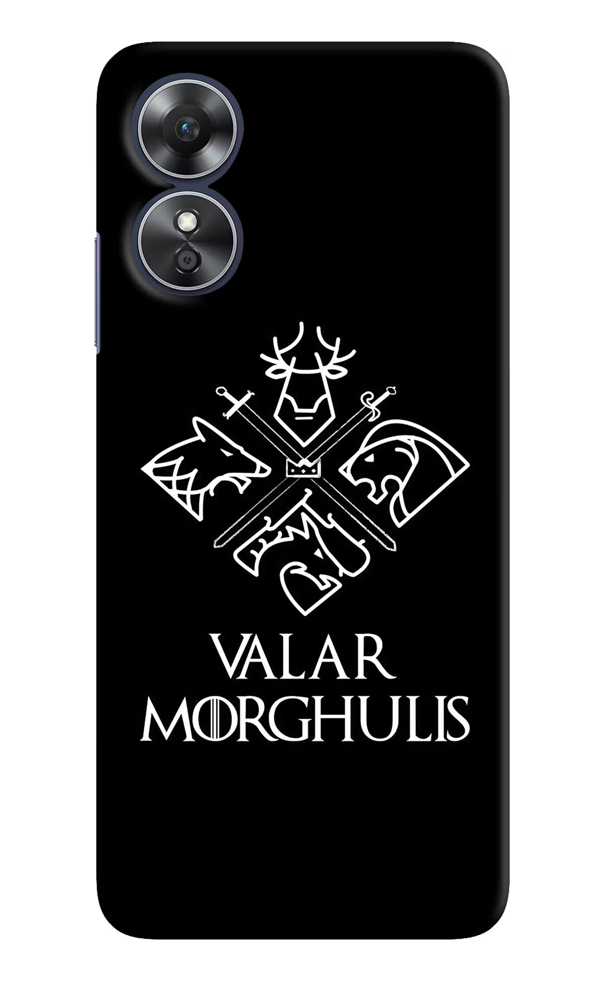Valar Morghulis | Game Of Thrones Oppo A17 Hard Case Back Cover by Casekaro