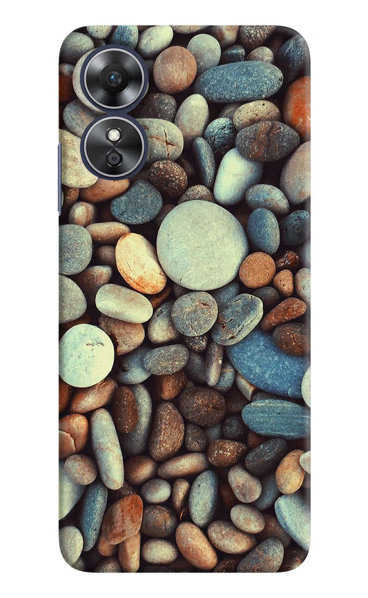 Pebble Oppo A17 Hard Case Back Cover by Casekaro