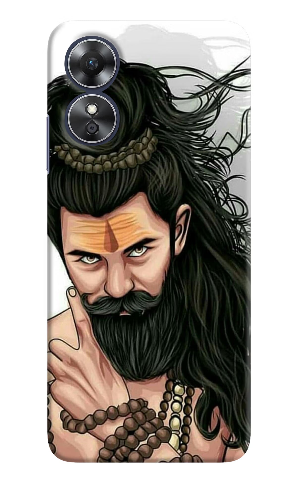 Mahadev Oppo A17 Hard Case Back Cover by Casekaro