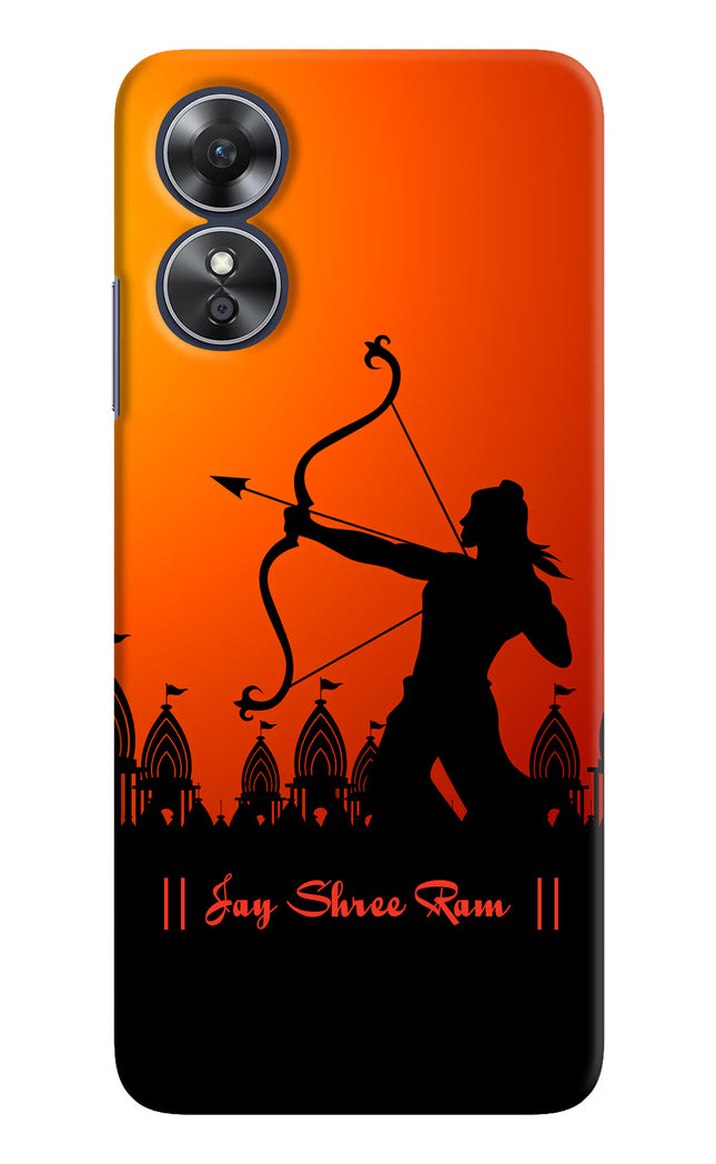 Lord Ram - 4 Oppo A17 Hard Case Back Cover by Casekaro