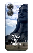Om Namah Shivay Oppo A17 Hard Case Back Cover by Casekaro