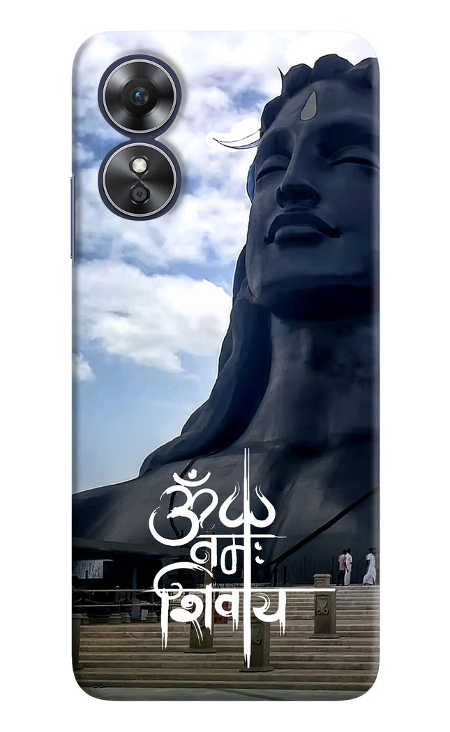 Om Namah Shivay Oppo A17 Hard Case Back Cover by Casekaro