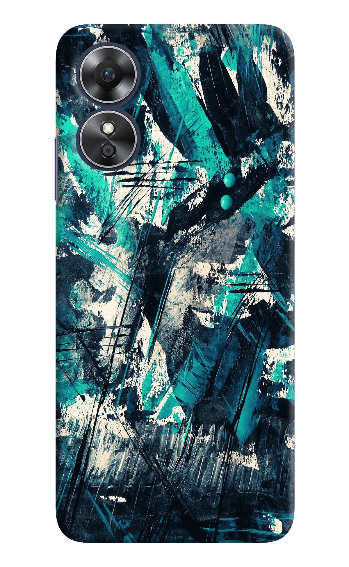 Artwork Oppo A17 Hard Case Back Cover by Casekaro