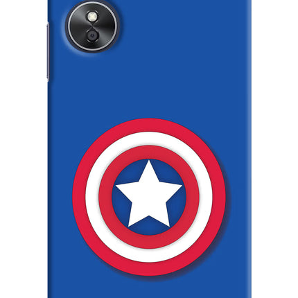 Shield Oppo A17 Hard Case Back Cover by Casekaro
