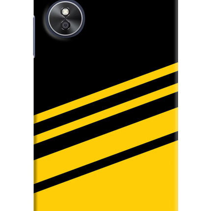 Yellow Shades Oppo A17 Hard Case Back Cover by Casekaro