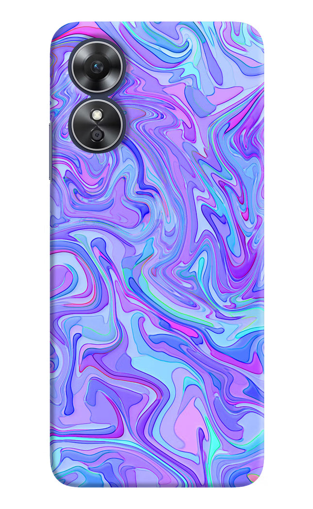 Glitter Oppo A17 Hard Case Back Cover by Casekaro