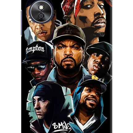 Rappers Oppo A17 Hard Case Back Cover by Casekaro