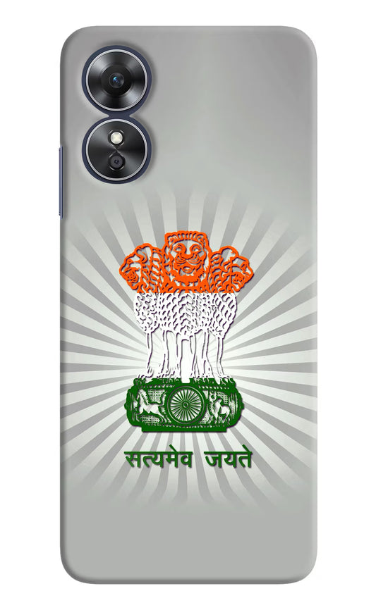 Satyamev Jayate Art Oppo A17 Hard Case Back Cover by Casekaro