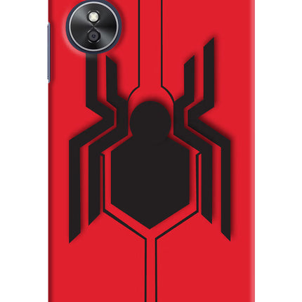 Spider Oppo A17 Hard Case Back Cover by Casekaro