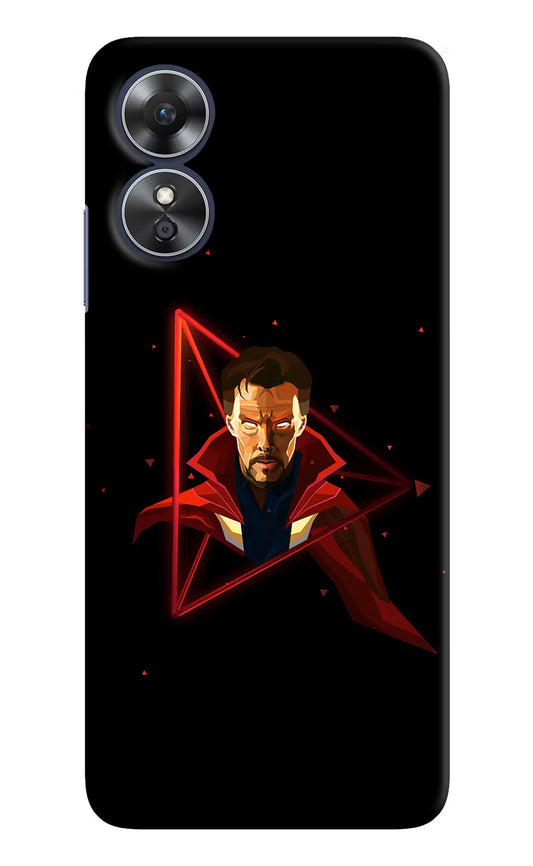 Doctor Ordinary Oppo A17 Hard Case Back Cover by Casekaro