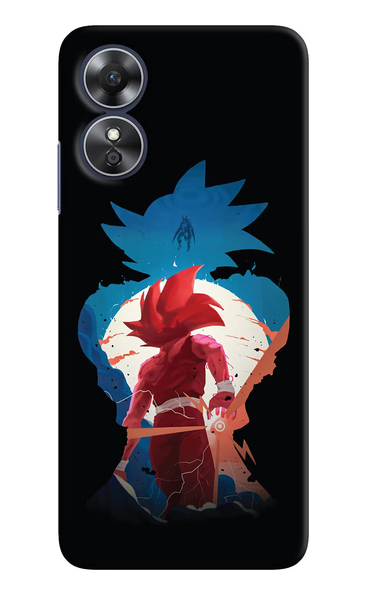 Goku Oppo A17 Hard Case Back Cover by Casekaro
