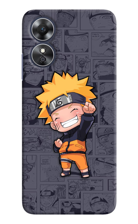 Chota Naruto Oppo A17 Back Cover
