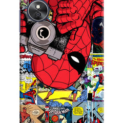 Spider Man Oppo A17 Hard Case Back Cover by Casekaro