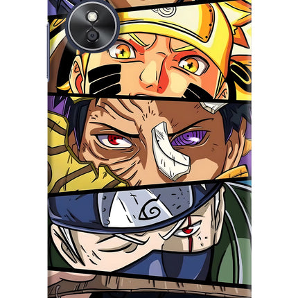 Naruto Character Oppo A17 Hard Case Back Cover by Casekaro