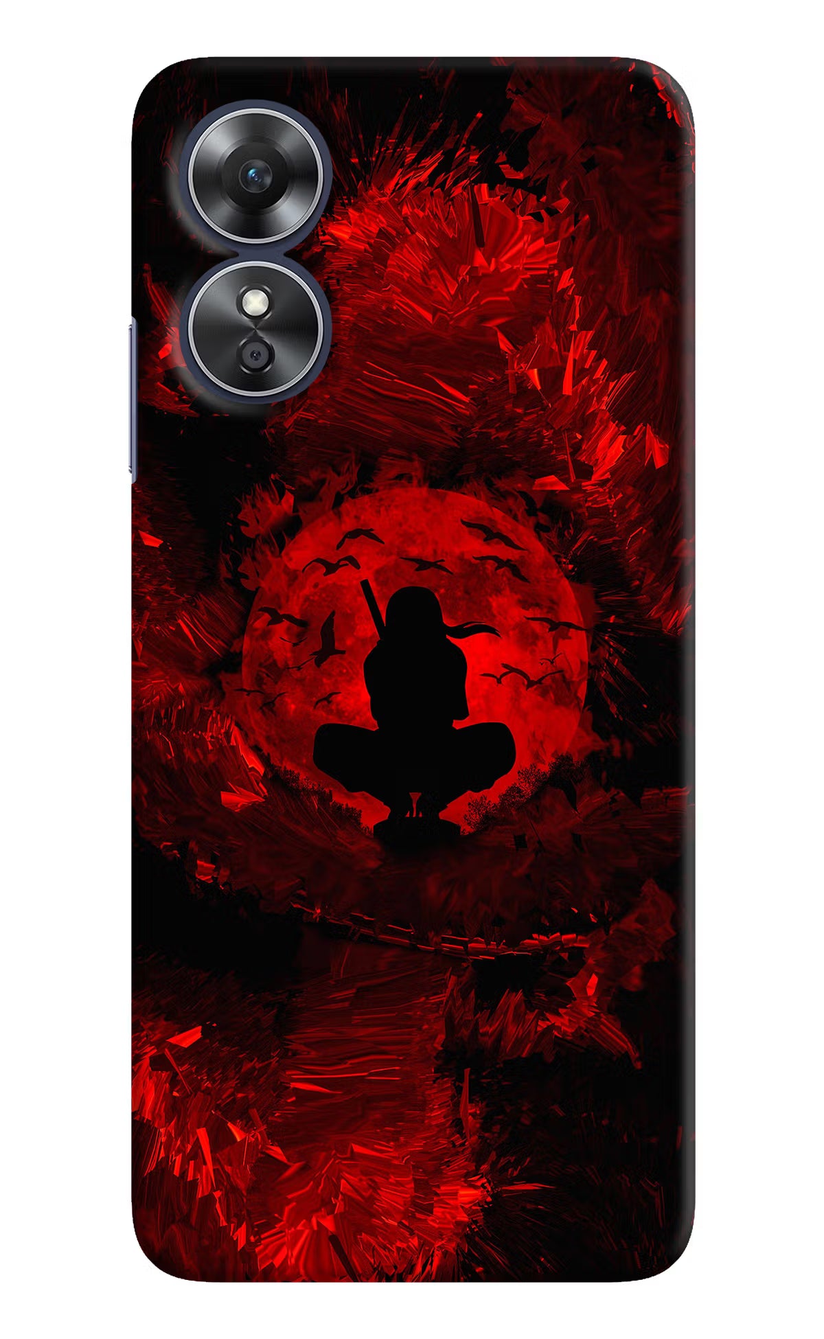 Itachi Uchiha Oppo A17 Hard Case Back Cover by Casekaro