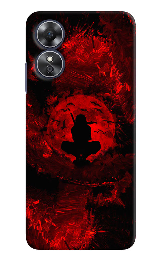 Itachi Uchiha Oppo A17 Hard Case Back Cover by Casekaro