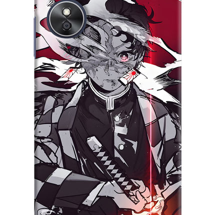 Demon Slayer Oppo A17 Hard Case Back Cover by Casekaro