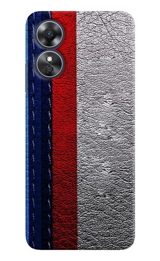 BMW Stripes Oppo A17 Back Cover