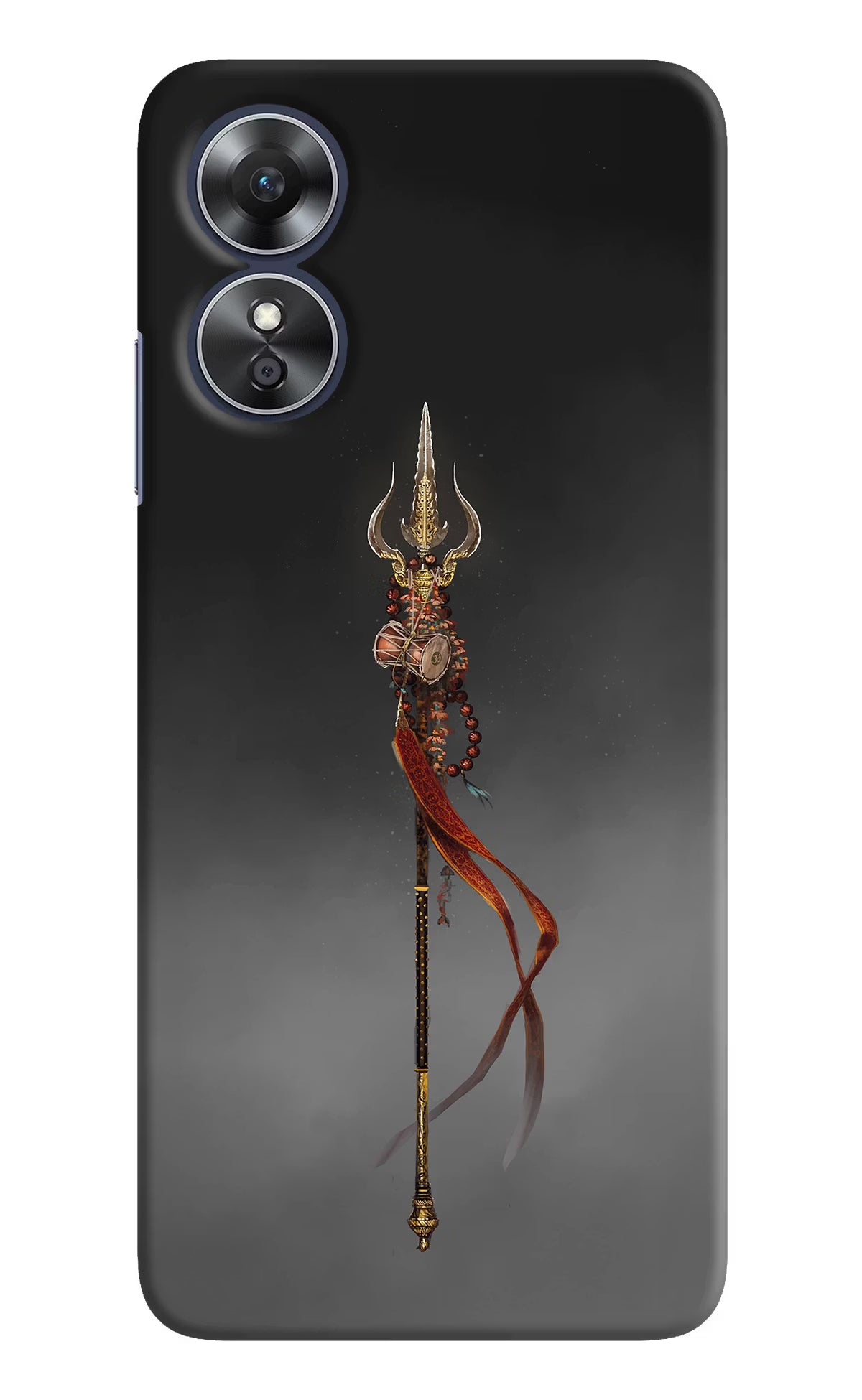 Shiv Trishul Oppo A17 Hard Case Back Cover by Casekaro