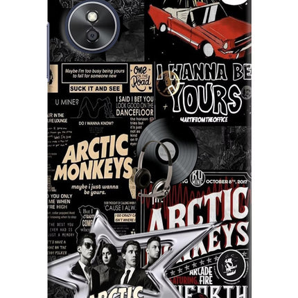 Arctic Monkeys Oppo A17 Hard Case Back Cover by Casekaro