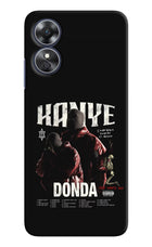 Donda Kanye West Oppo A17 Hard Case Back Cover by Casekaro